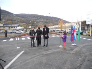 Otvoritev izvedenih del na cestni infrastrukturi 4